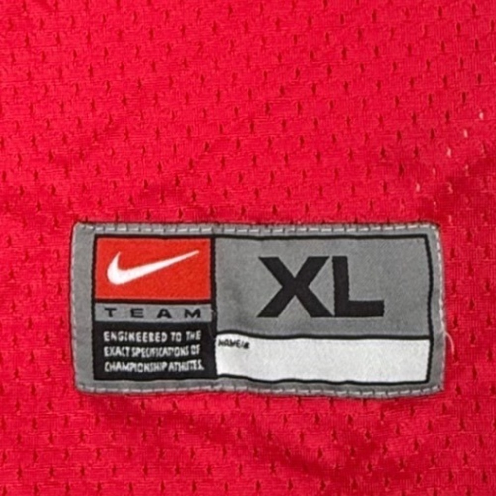 Nike Team Ohio State Buckeyes #5 Football Jersey Red Mens XL FA99-PRX - Picture 3 of 9